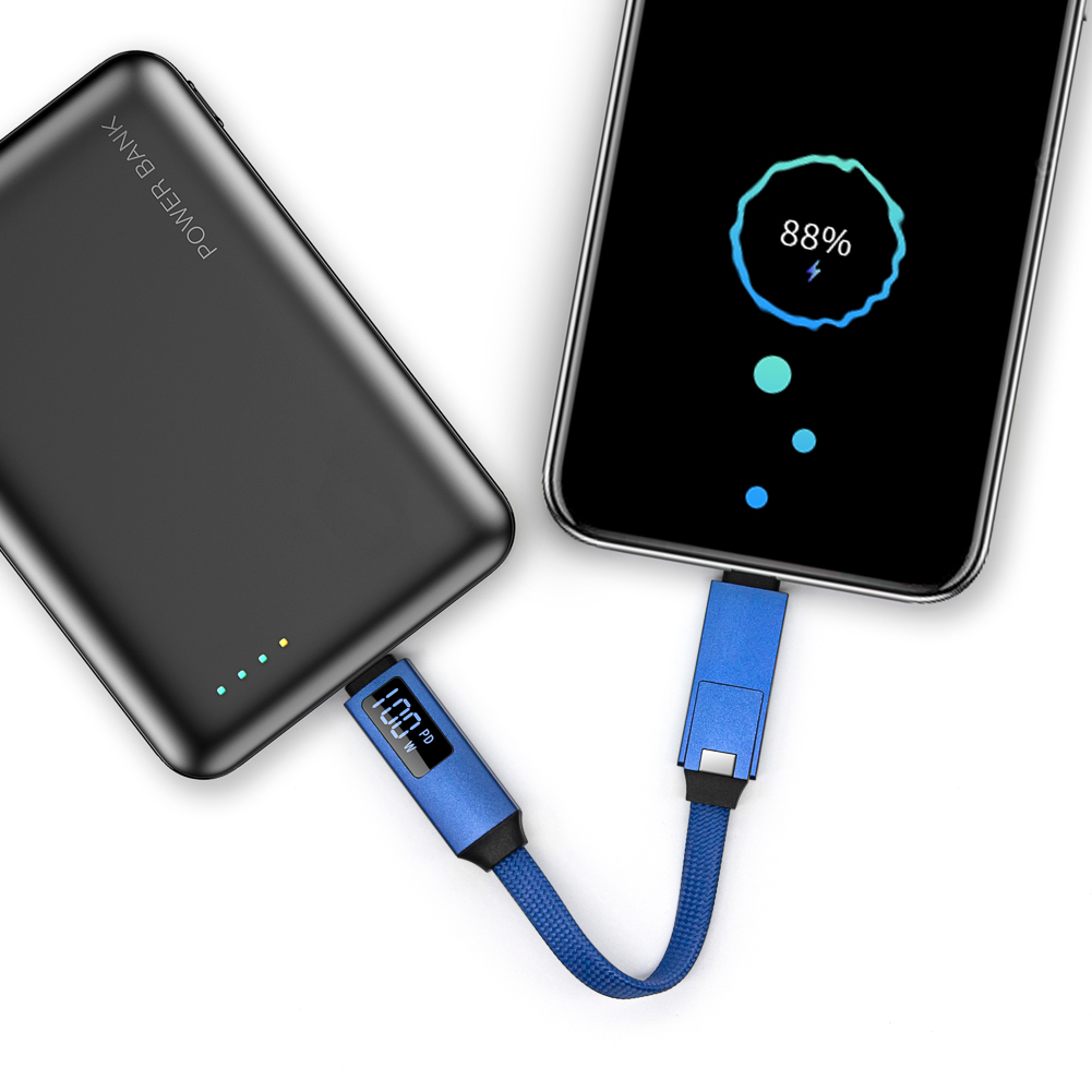 Magnetic charge cable